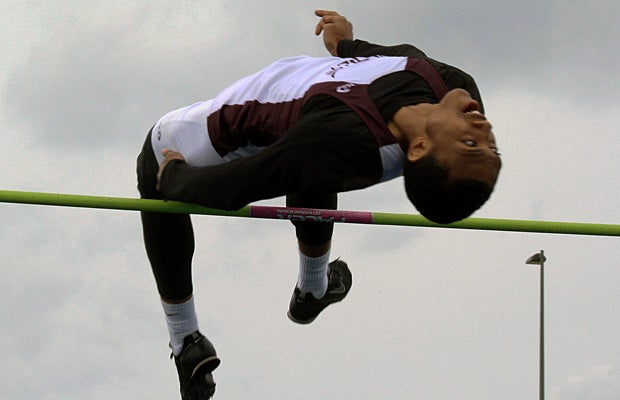 Papillion-LaVista high jumper Marcel Ryan is hoping to break the seven-foot barrier this season.
