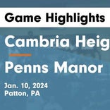 Penns Manor takes loss despite strong efforts from  Amin Lieb and  Alex Polenik
