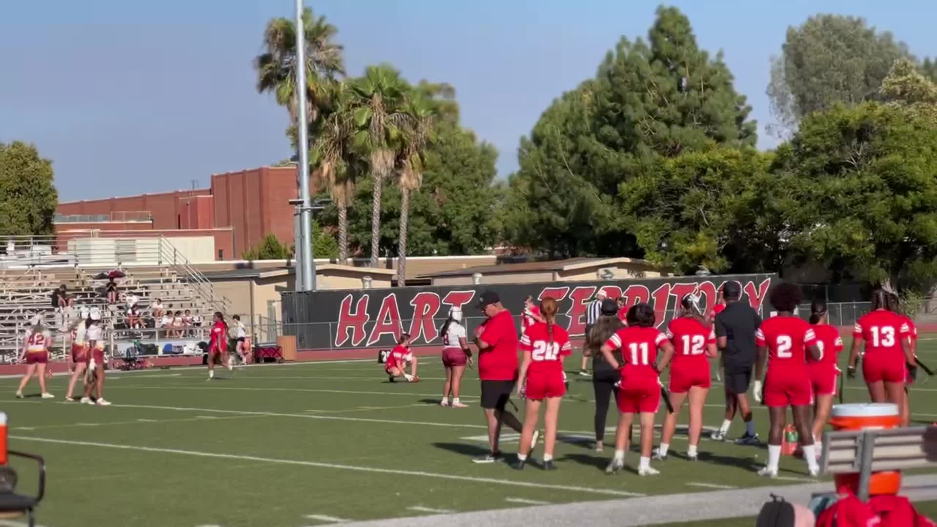 Flag Football Recap: Hart's Winning Streak Snapped at Four Games