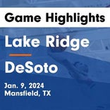 Basketball Game Recap: DeSoto Eagles vs. Lake Ridge Eagles
