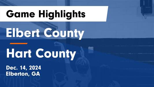 Basketball Game Preview: Elbert County Blue Devils vs. Hart Coun