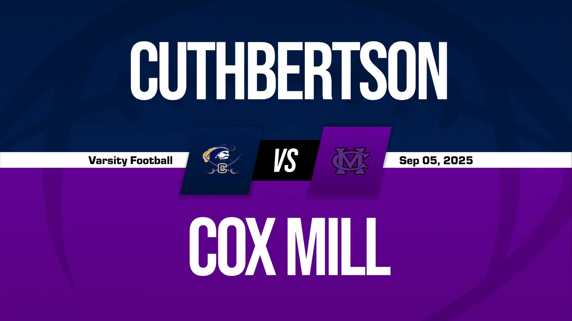 Football Recap: Cuthbertson Keeps Cox Mill's Under Pressure