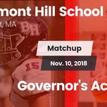 Football Game Recap: Belmont Hill vs. Governor's Academy