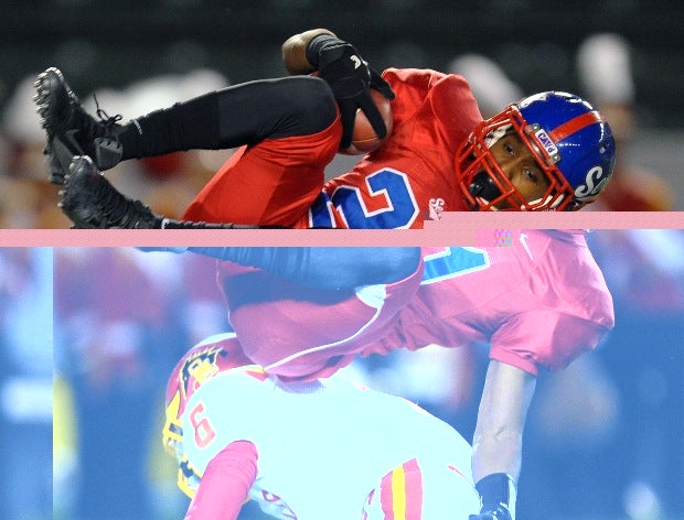 Adoree' Jackson of Serra (Gardena, Calif.) pulled off an acrobatic touchdown twist/roll in a state title game. See if it ranks among the Top 15 plays of the year.

