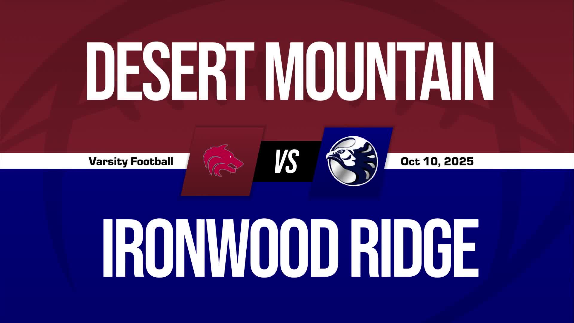 Football Recap: Ironwood Ridge Comes Up Short