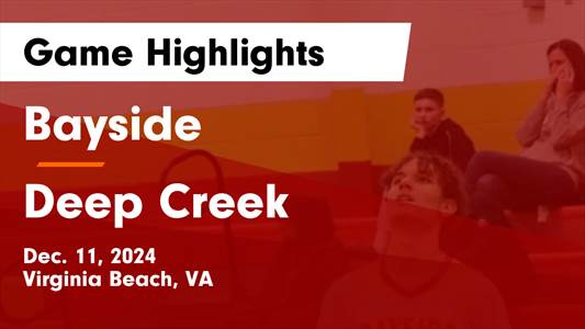 Basketball Recap: Deep Creek Takes a Loss