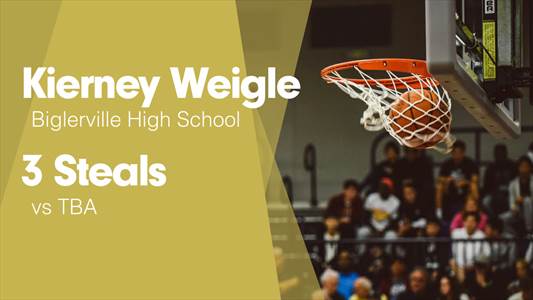Kierney Weigle Game Report: @ York County Tech
