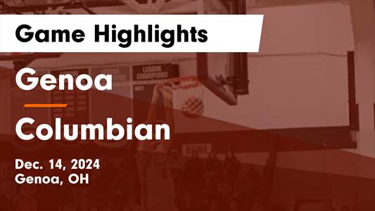 Basketball Recap: Columbian Takes a Loss
