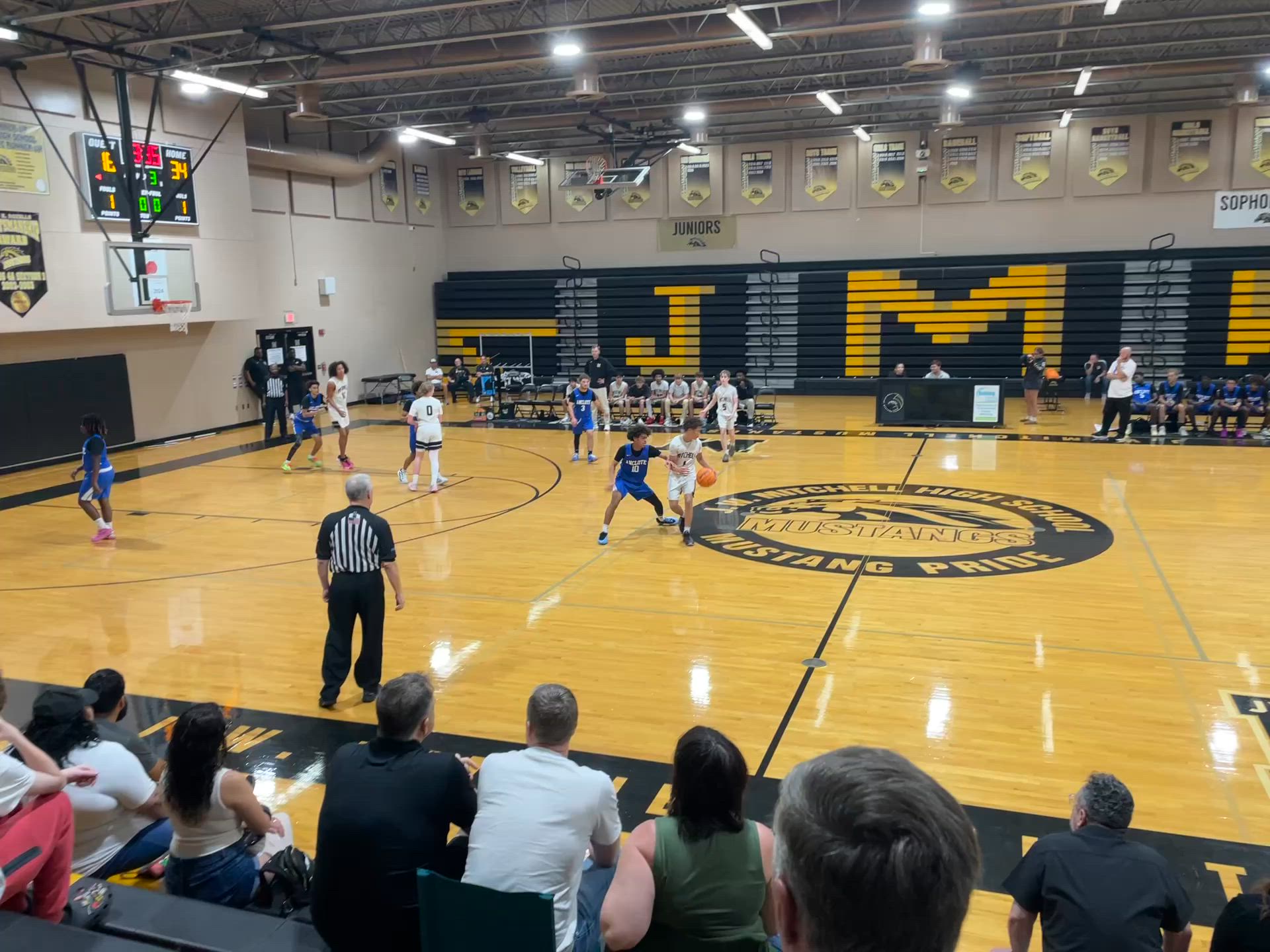 Basketball Game Preview: Mitchell Mustangs vs. Wharton Wildcats