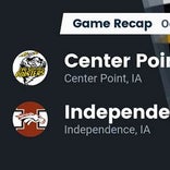 Football Game Recap: Center Point-Urbana Stormin&#39; Pointers vs. Independence Mustangs