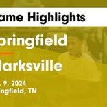 Basketball Game Recap: Springfield Yellow Jackets vs. Rossview Hawks