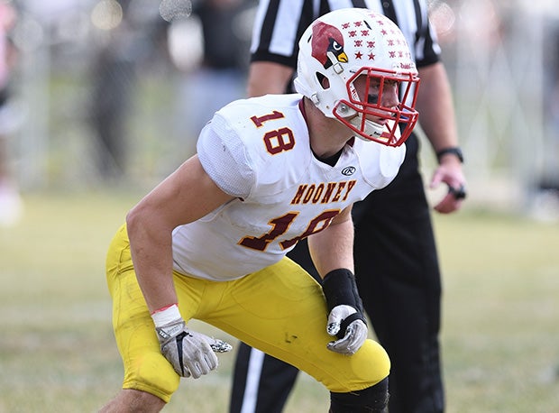 Mooney senior and Michigan State commit Luke Fulton holds 33 offers including Wisconsin, Nebraska, Northwestern, Duke, California, Georgia Tech and Iowa.