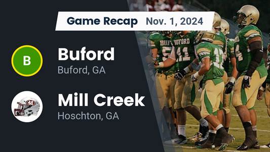 Football Recap: Mill Creek Falls Short Against Ranked Buford