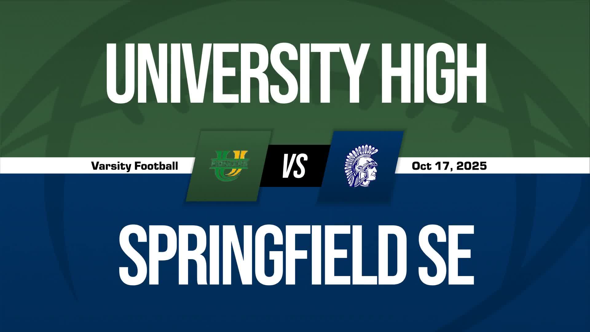 Max Dameron Game Report: @ Springfield Southeast + How To Watch