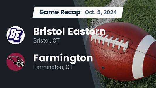 Football Recap: Bristol Eastern Triumphant Thanks to a Strong Ef