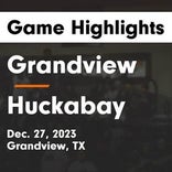 Huckabay piles up the points against Bluff Dale