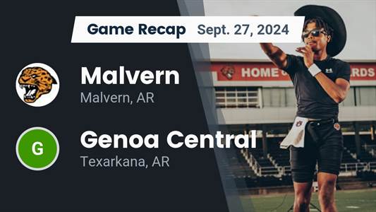 Football Game Preview: Genoa Central Dragons vs. Malvern Leopard