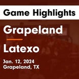 Grapeland takes loss despite strong efforts from  Aliyah Tryon and  Mikayla Woods