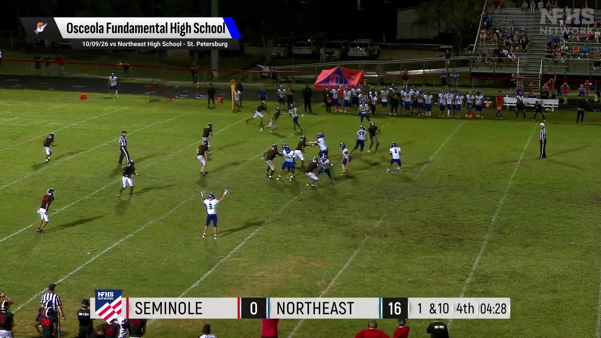 Leader Watch Football Recap: Clearwater Beats Osceola for Their Ninth Straight Win ...