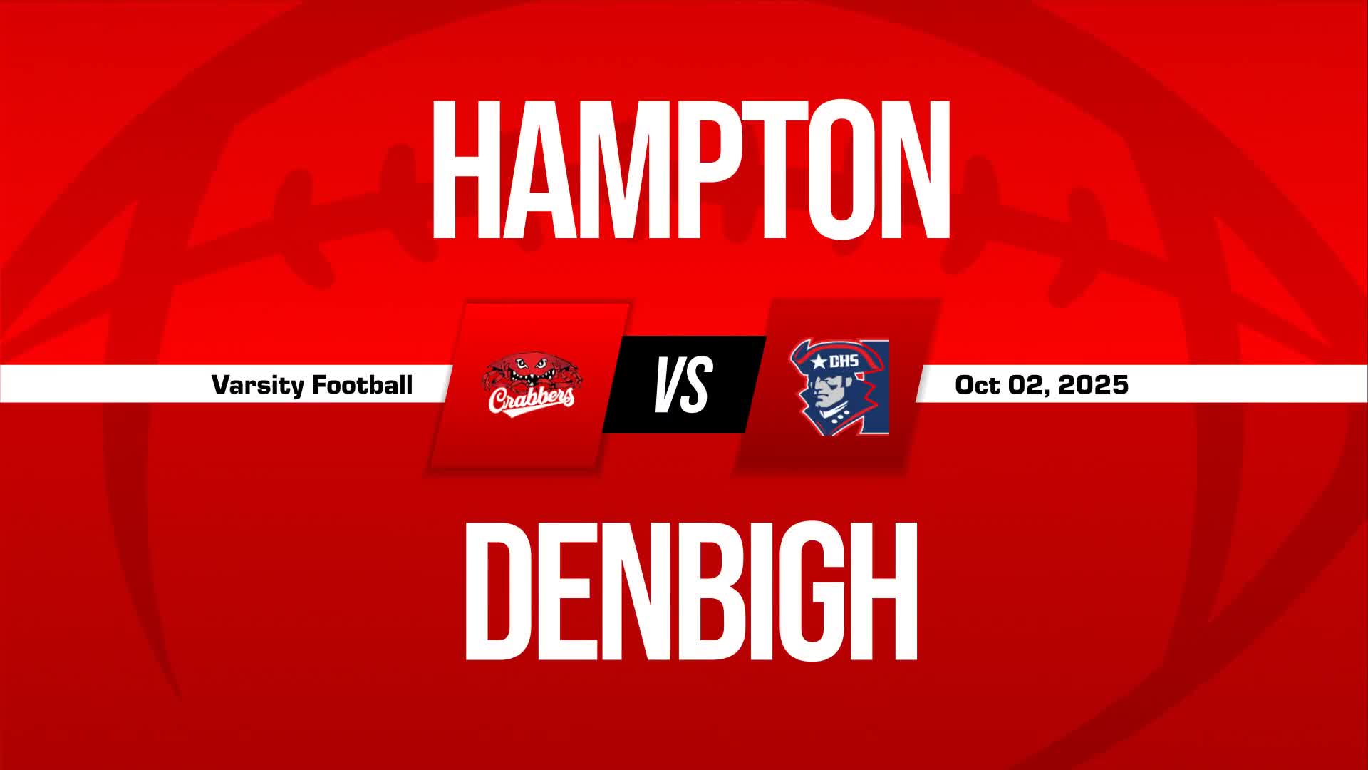 Football Game Preview: Hampton Crabbers vs. Kecoughtan Warriors