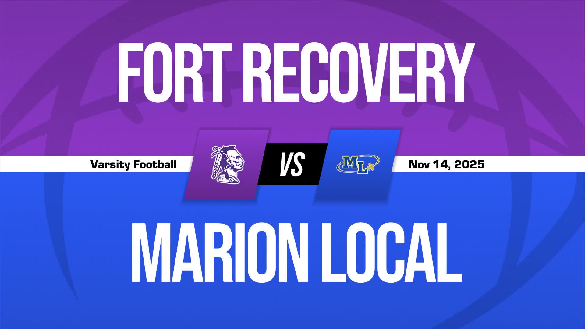 Football Recap: Marion Local's Undefeated Season over After 13 Games