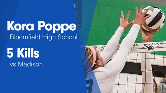 Kora Poppe Game Report: vs Wausa