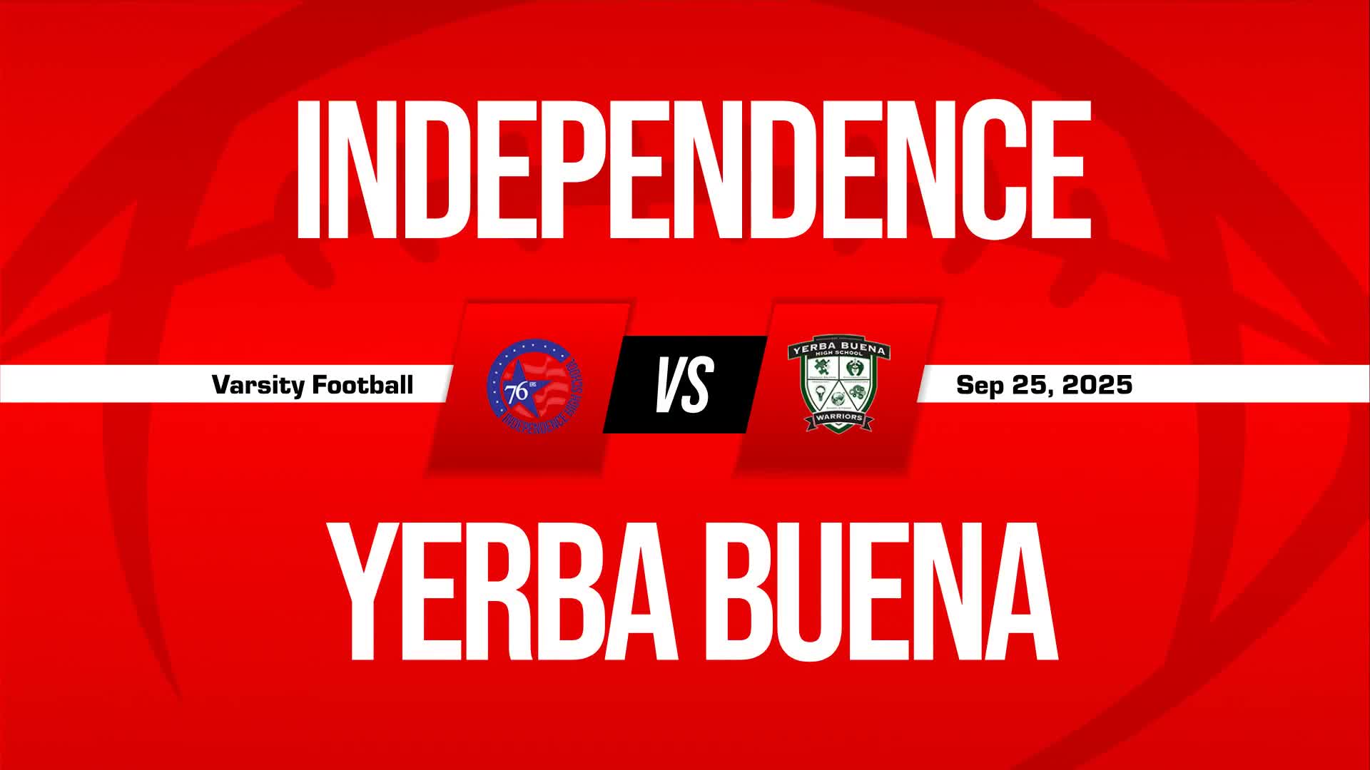 Football Game Preview: Independence 76ers vs. Prospect Panthers