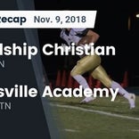 Football Game Recap: Friendship Christian vs. Clarksville Academ
