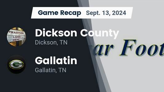 Football Game Preview: Dickson County Heads Out