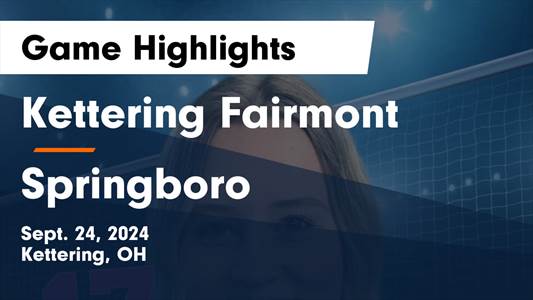 Volleyball Recap: Springboro Has No Trouble Against Miamisburg