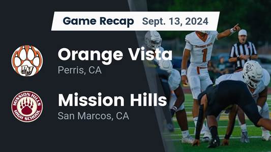 Football Game Preview: Orange Vista Coyotes vs. Cajon Cowboys
