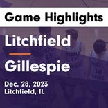 Gillespie piles up the points against Mt. Olive
