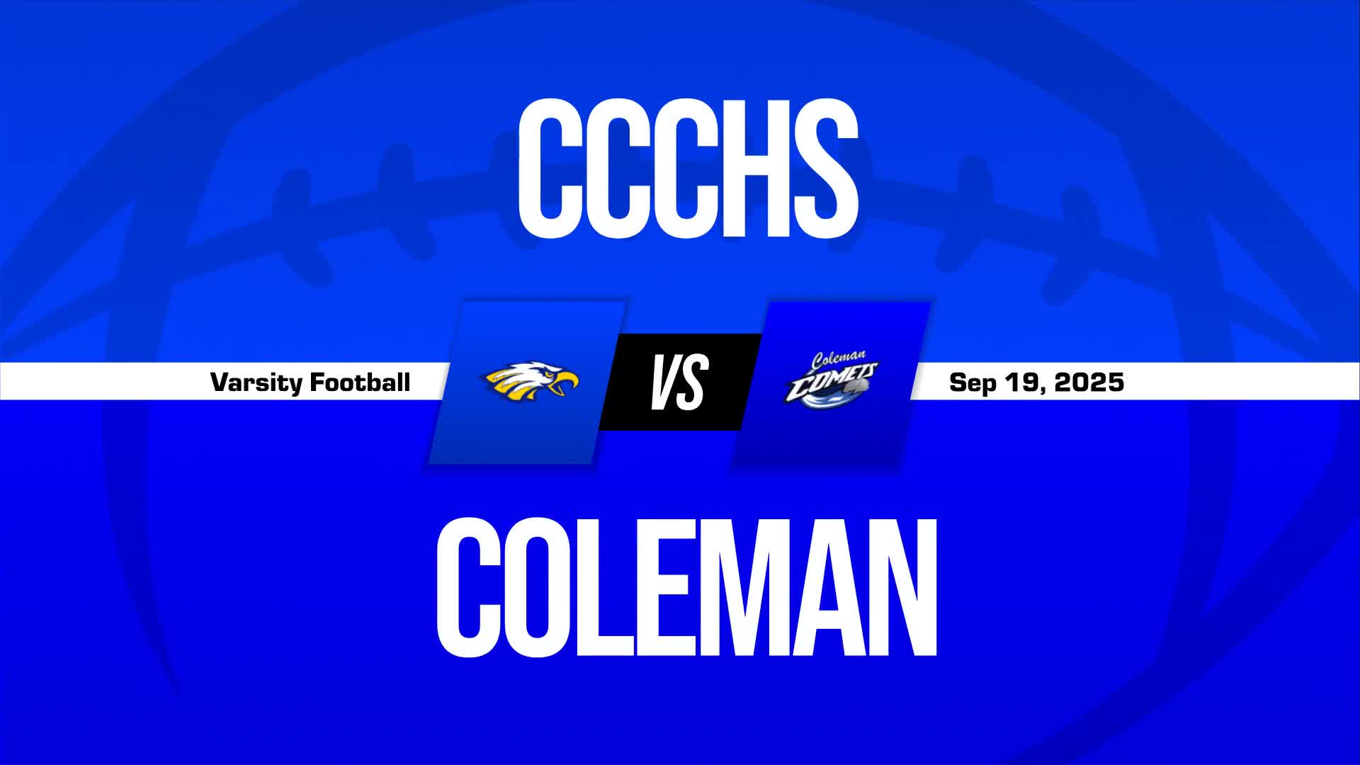 Football Game Preview: Coleman Comets vs. St. Charles Bulldogs