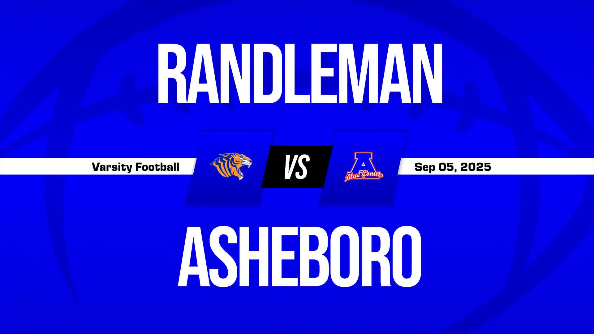 Football Recap: Asheboro Gets the Win