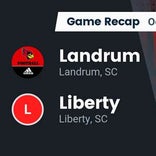Football Game Recap: Landrum Cardinals vs. Liberty Red Devils