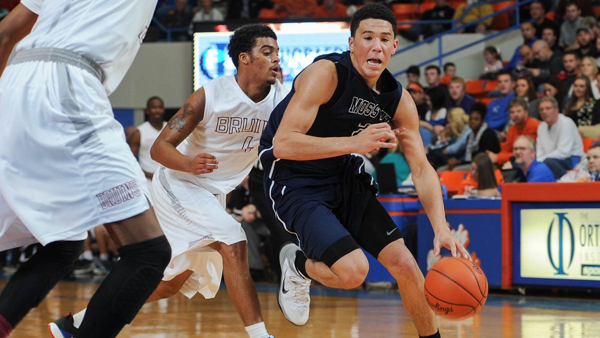 Projected as No. 8 shooting guard in high school class, Devin Booker has surpassed them all to become certified NBA star