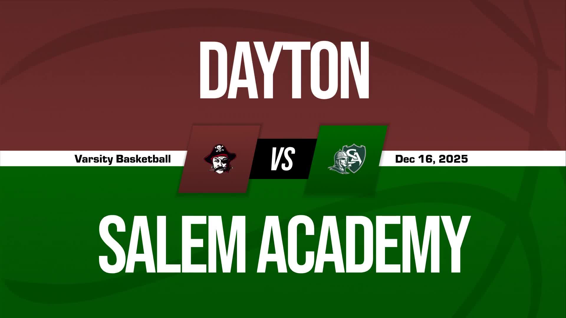 Boone Dunn Game Report: vs Dayton