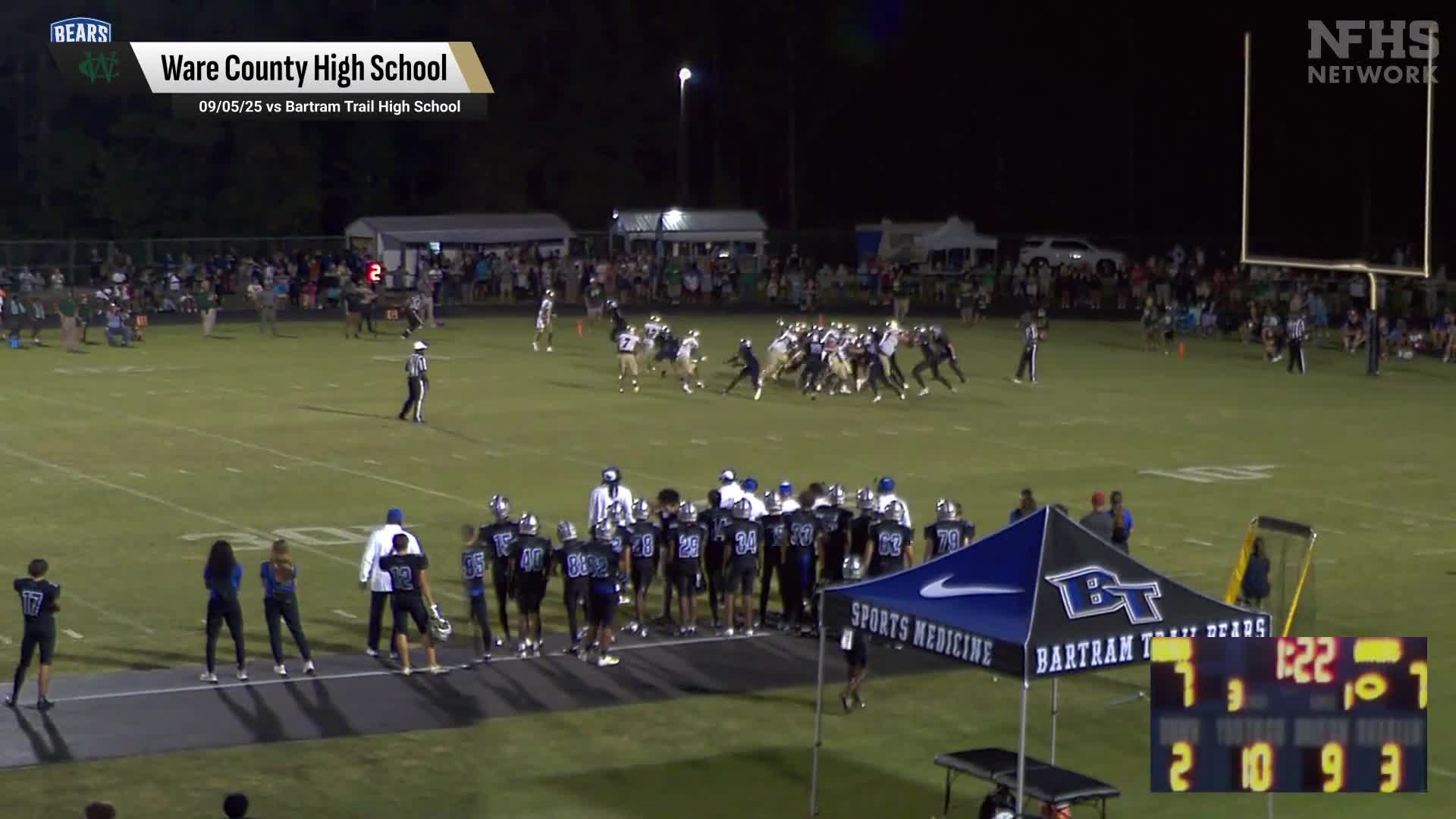 Football Recap: Ware County Skates Past Wayne County with Ease + How To Watch