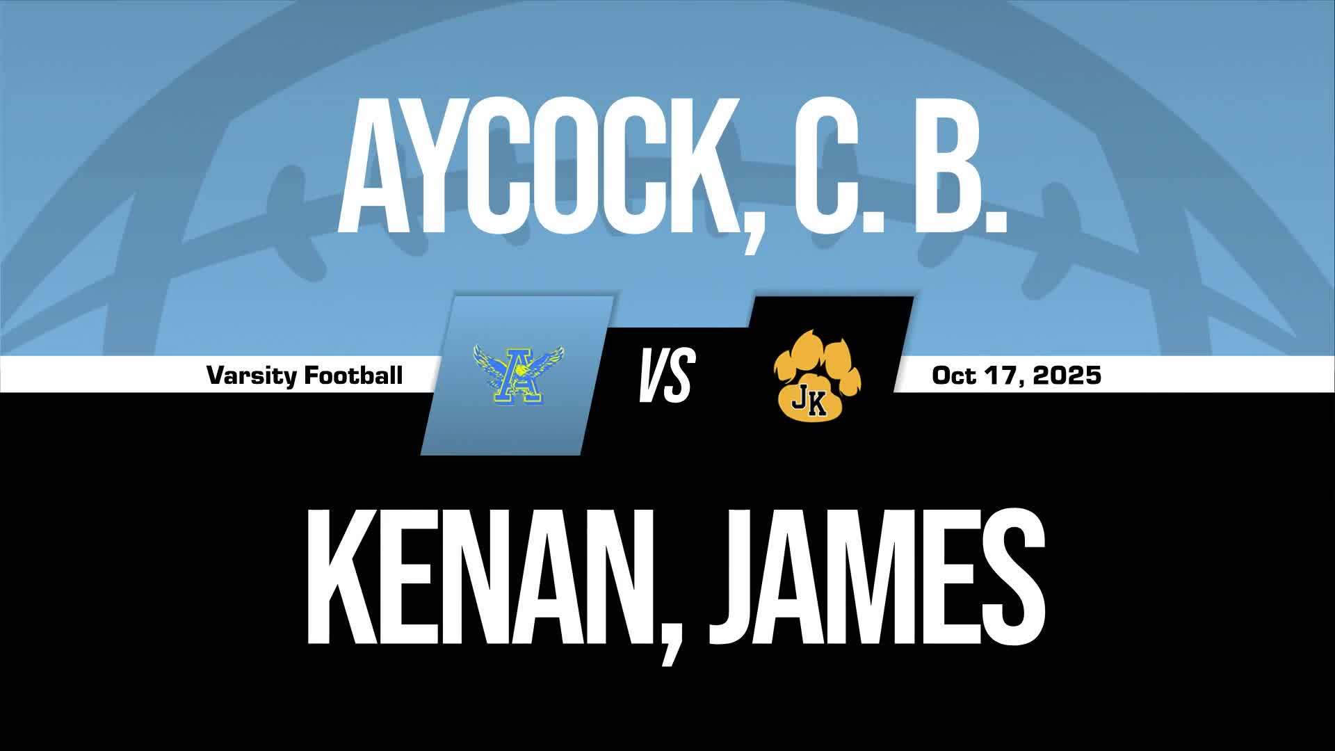 Football Game Preview: C.B. Aycock Golden Falcons vs. Fike Golden Demons