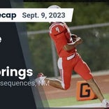 Football Game Recap: Hot Springs Tigers vs. Socorro Warriors