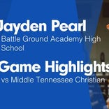 Baseball Game Preview: Battle Ground Academy Wildcats vs. Friendship Christian Commanders