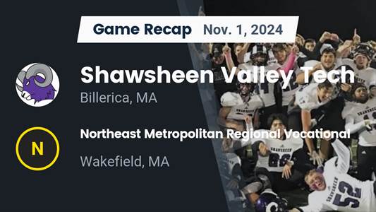 Football Game Preview: Shawsheen Valley Tech Rams vs. Foxborough