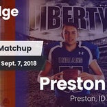 Football Game Recap: Canyon Ridge vs. Preston