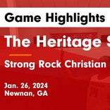Heritage snaps five-game streak of wins at home