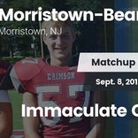 Football Game Recap: Morristown-Beard vs. Immaculate Conception
