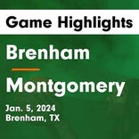 Montgomery piles up the points against Brenham