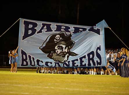 Behind that Barbe banner is a team looking to take down the top team in Louisiana.