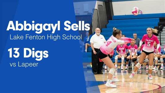 Abbigayl Sells Game Report: vs Owosso