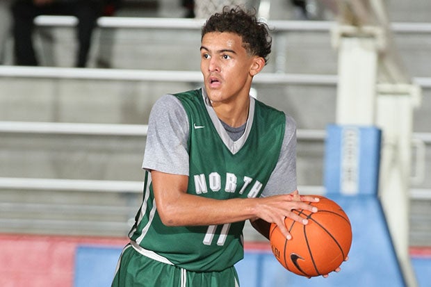 Atlanta Hawks star Trae Young poured in 42.6 points per game for Norman North (Okla.) in 2016-17.