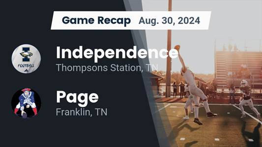 Football Recap: Independence Falls Despite Strong Effort from  C